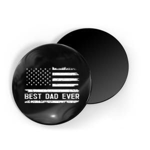 Best Dad Ever With Us American Flag Gifts Fathers Day Dad Magnet