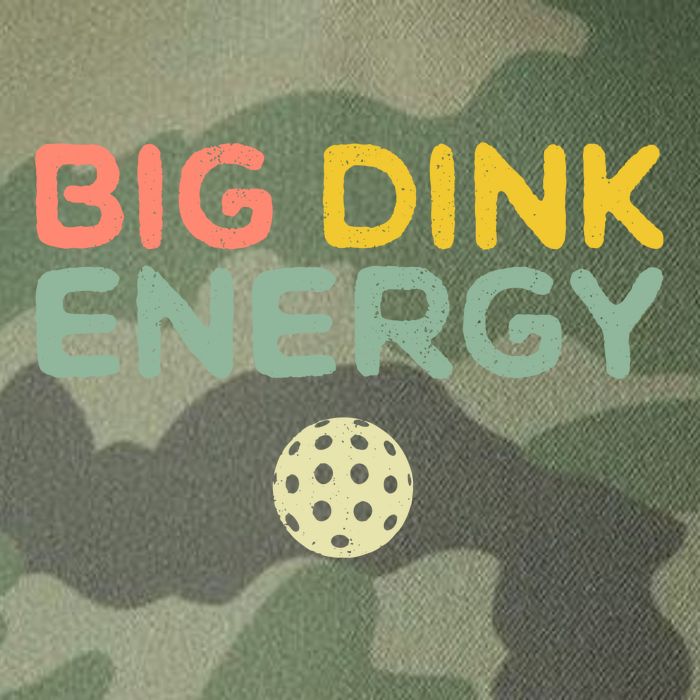 Big Dink Energy Pickleball Lover Legacy Tie Dye Trucker Hat
