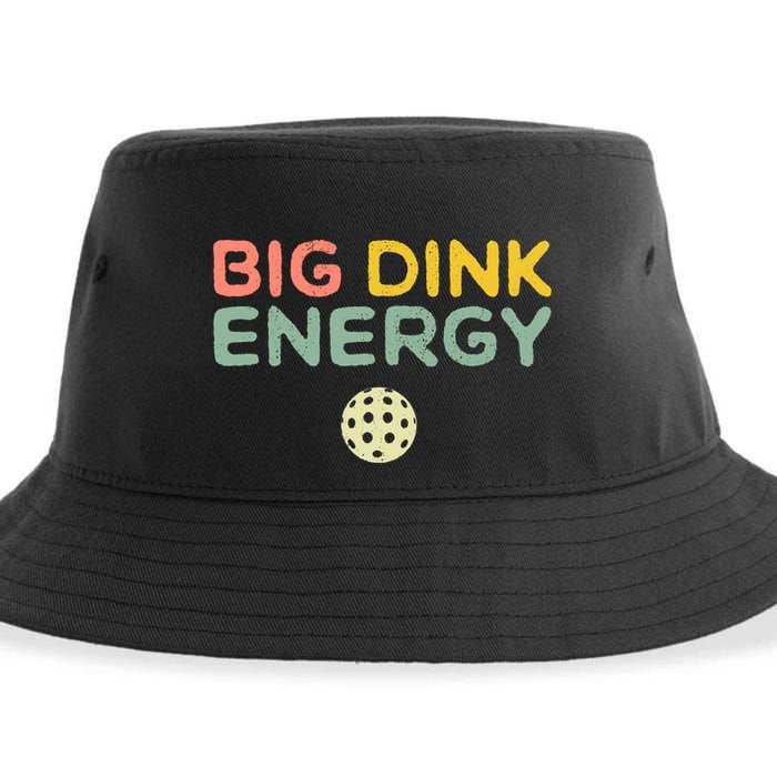 Big Dink Energy Pickleball Lover Sustainable Bucket Hat