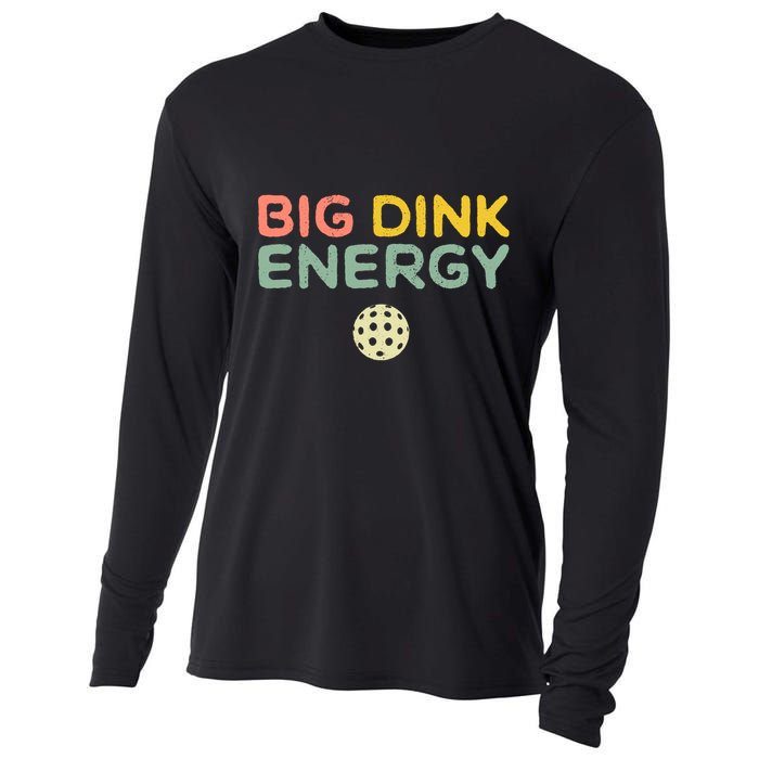 Big Dink Energy Pickleball Lover Cooling Performance Long Sleeve Crew