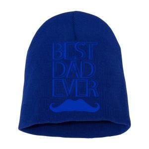 Best Dad Ever Gift Short Acrylic Beanie