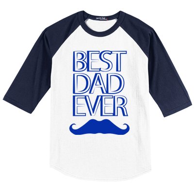 Best Dad Ever Gift Baseball Sleeve Shirt