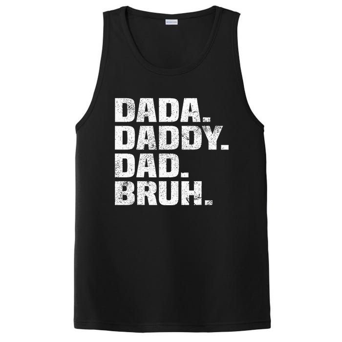 Best Dad Ever Dada Daddy Dad Bruh Dad life Father’s day PosiCharge Competitor Tank