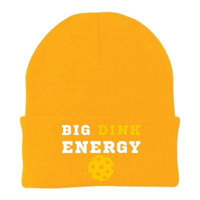 Big Dink Energy Pickleball Funny Dinking Pickle Ball Lover Knit Cap Winter Beanie