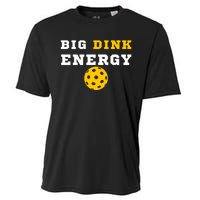 Big Dink Energy Pickleball Funny Dinking Pickle Ball Lover Cooling Performance Crew T-Shirt