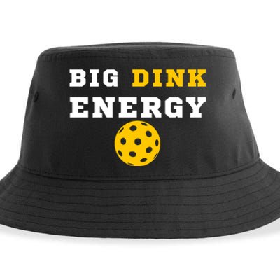 Big Dink Energy Pickleball Funny Dinking Pickle Ball Lover Sustainable Bucket Hat