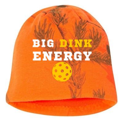 Big Dink Energy Pickleball Funny Dinking Pickle Ball Lover Kati - Camo Knit Beanie