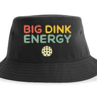 Big Dink Energy Pickleball Funny Pickle Ball Lover Retro Sustainable Bucket Hat