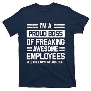 Boss Day Employee Appreciation Office Funny Boss T-Shirt