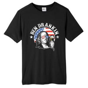 Ben Drankin Funny 4th Of July Patriotic Gift Tall Fusion ChromaSoft Performance T-Shirt