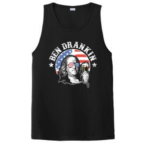 Ben Drankin Funny 4th Of July Patriotic Gift PosiCharge Competitor Tank