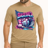 Baseball Drip For Ice Cream Drip Bat Baseball Cooling Performance Crew T-Shirt