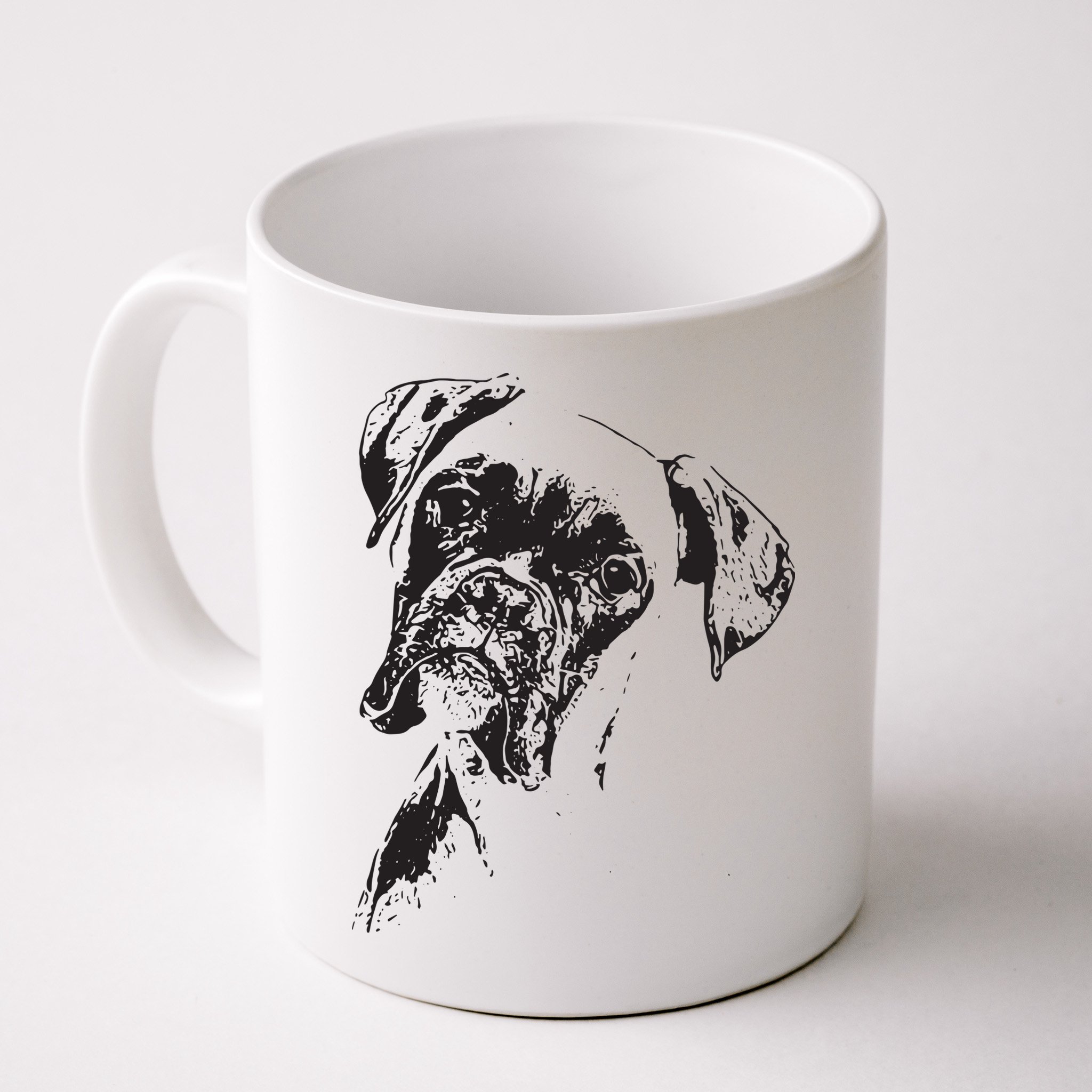 BOXER DOG FACE DOG LOVERS BOXER DOG GIFT Mug