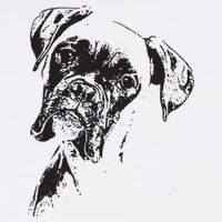 BOXER DOG FACE DOG LOVERS BOXER DOG GIFT Tank Top