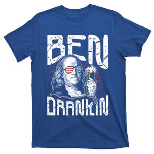 Ben Drankin Funny 4th Of July President Graphic Meaningful Gift T-Shirt