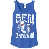 Ben Drankin Funny 4th Of July President Graphic Meaningful Gift Ladies Essential Tank