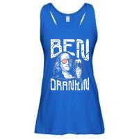 Ben Drankin Funny 4th Of July President Graphic Meaningful Gift Ladies Essential Flowy Tank