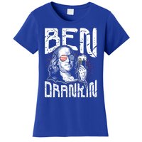 Ben Drankin Funny 4th Of July President Graphic Meaningful Gift Women's T-Shirt