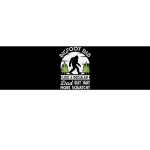 Bigfoot Dad Funny Sasquatch Bigfoot Fathers Day Bumper Sticker