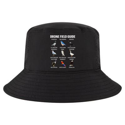 Birds Drone Field Guide They Aren’T Real Cool Comfort Performance Bucket Hat