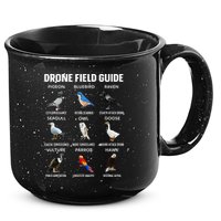 Birds Drone Field Guide They Aren’T Real 15oz Campfire Ceramic Mug
