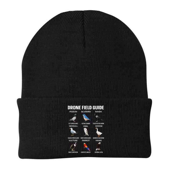 Birds Drone Field Guide They Aren’T Real Beanie