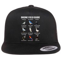 Birds Drone Field Guide They Aren’T Real Flat Bill Trucker Hat