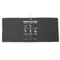 Birds Drone Field Guide They Aren’T Real Large Microfiber Waffle Golf Towel