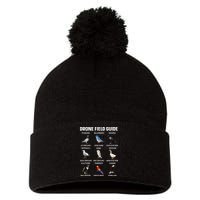 Birds Drone Field Guide They Aren’T Real Pom Pom 12in Knit Beanie