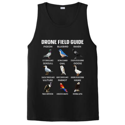 Birds Drone Field Guide They Aren’T Real PosiCharge Competitor Tank