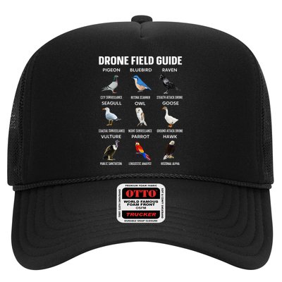 Birds Drone Field Guide They Aren’T Real Trucker Hat