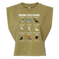 Birds Drone Field Guide They Aren’T Real Garment-Dyed Women's Muscle Tee