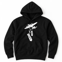 Bomber Dropping F Bombs Funny retro boy Hoodie