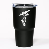 Bomber Dropping F Bombs Funny retro boy Tumbler