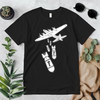 Bomber Dropping F Bombs Funny retro boy Premium T-Shirt
