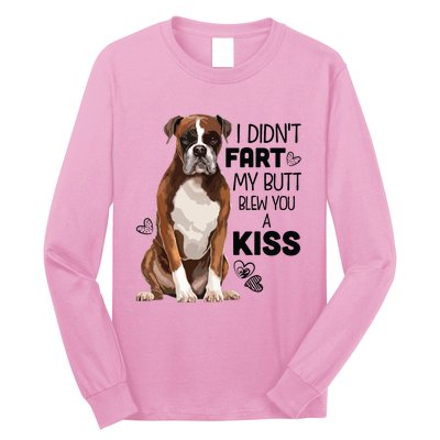 Boxer Dog Funny For Dog Mom Dog Dad Dog Lover Gift Long Sleeve Shirt