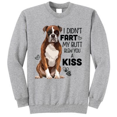 Boxer Dog Funny For Dog Mom Dog Dad Dog Lover Gift Tall Sweatshirt