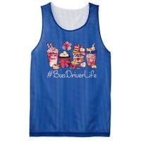 Bus Driver Funny Coffee Hearts Happy Valentines Day Gift Mesh Reversible Basketball Jersey Tank