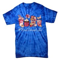 Bus Driver Funny Coffee Hearts Happy Valentines Day Gift Tie-Dye T-Shirt