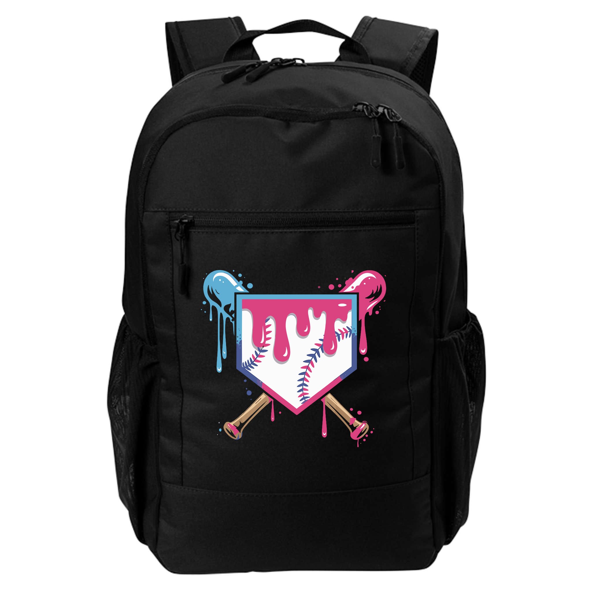Baseball Drip FIce Cream Drip Baseball Backpack