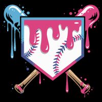 Baseball Drip FIce Cream Drip Baseball Backpack