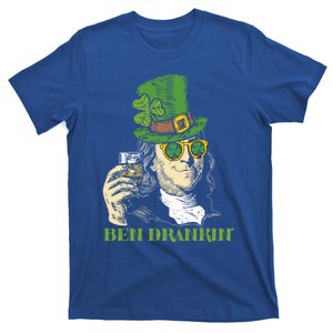 Ben Drankin Funny Green Shamrock Political St Patricks Day Gift T-Shirt