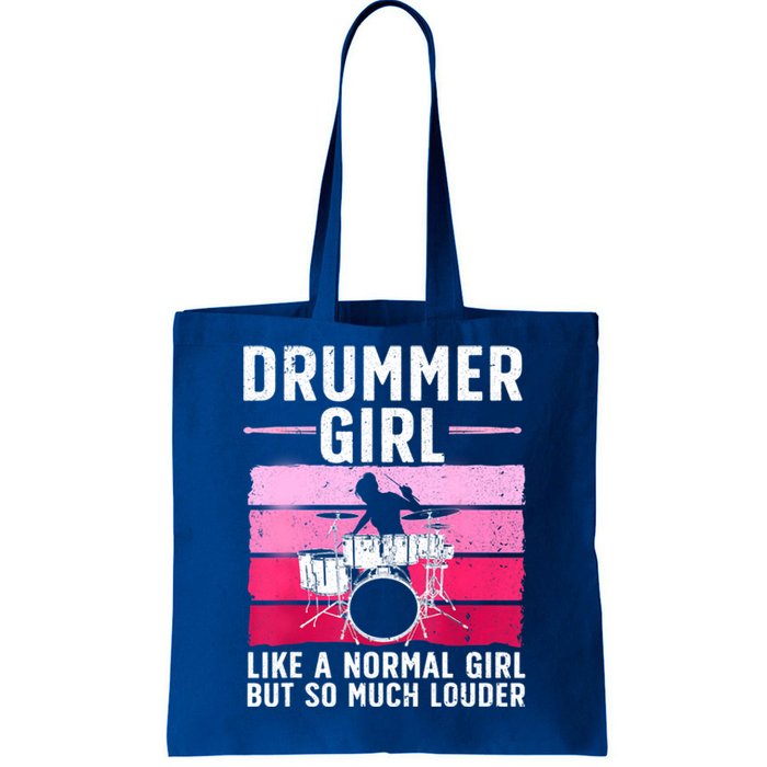 Best Drums For Girls Women Drummer Music Band Drum Musician Tote Bag