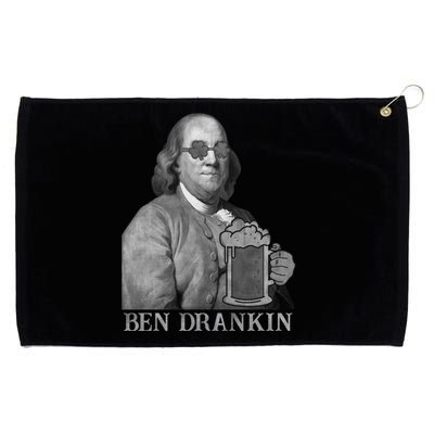 Ben Drankin Funny Lucky St Patricks Day 2020 Gift Cool Gift Grommeted Golf Towel