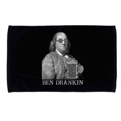 Ben Drankin Funny Lucky St Patricks Day 2020 Gift Cool Gift Microfiber Hand Towel