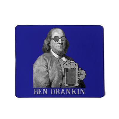 Ben Drankin Funny Lucky St Patricks Day 2020 Gift Cool Gift Mousepad