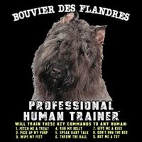 Bouvier Des Flandres Professional Human Trainer Cute Dog Impact Tech Backpack