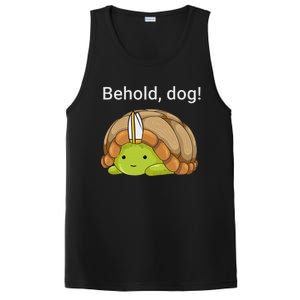 Behold Dog Funny Urtle Wearing A Priest Hat PosiCharge Competitor Tank