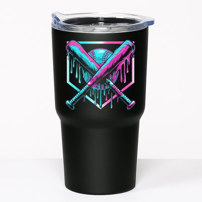 Baseball Drip For Boy Ice Cream Drip Y.o.u.t.h. Boy Baseball Tumbler