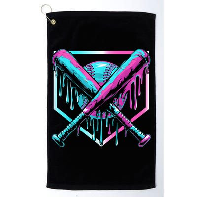 Baseball Drip For Boy Ice Cream Drip Y.o.u.t.h. Boy Baseball Golf Towel